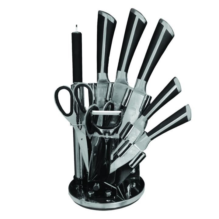 سرویس چاقو آشپزخانه 9 تکه فوما Fu-933 Fuma 9pcs Kitchen Knives Set FU-933‎